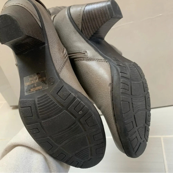 Vangelo Lined Heeled Strap Buckle Tall Boots 39 - Picture 7 of 16